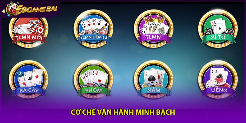 Cơ chế vận hành minh bạch